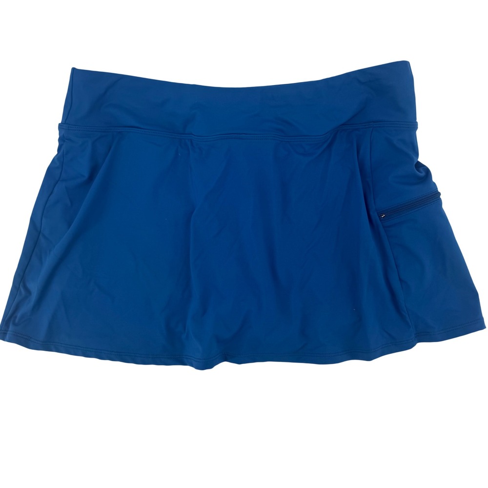 Beach House Blue Tennis Skirt Athletic Activewear Outdoor Pocket Size 10